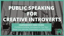 Load image into Gallery viewer, Public Speaking for Creative Introverts™ (EARLY ENROLLMENT: PRESALE)
